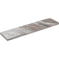 Humdakin - Marmor Servierbrett rechteckig, Stockholm, 55 x 14 cm, braun von Humdakin