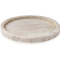 Humdakin - Marmor Tablett, Ø 22 cm, braun Humdakin - Marmor Tablett, Ø 22 cm, braun von Humdakin