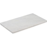 Humdakin - Marmor Tablett rechteckig, Hanstholm, 35 x 20 cm, natur von Humdakin ApS