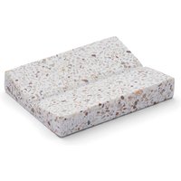 Humdakin - Terrazzo Seifenschale, 12 x 9 cm, rot / beige Humdakin - Terrazzo Seifenschale, 12 x 9 cm, rot / beige von Humdakin