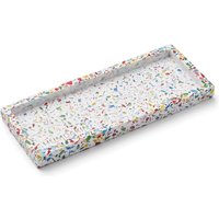 Humdakin - Terrazzo Tablett, 10 x 25 cm, rainbow Humdakin - Terrazzo Tablett, 10 x 25 cm, rainbow von Humdakin