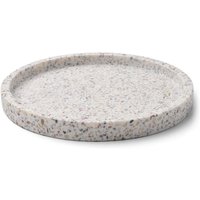 Humdakin - Terrazzo Tablett Ø 20 cm, natur von Humdakin