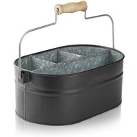 Humdakin - Utensilien Behälter, 30 x 19 x 13 cm, schwarz von Humdakin