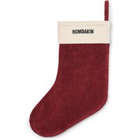 Humdakin - Weihnachtsstrumpf, samt / maroon von Humdakin ApS