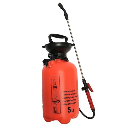 Garten Drucksprüher, 5 Liter Drucksprüher Mit Pumpfunktion, Manueller Handsprüher Für Die Gartenbewässerung Haushaltsreinigung Haustierduschen von Humdcdy