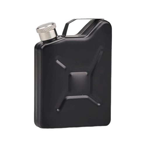 Humdcdy Edelstahlflasche – Alkoholflasche, 150 ml, Edelstahl-Weinfass auslaufsicher, Whiskey-Behälter für Camping, Outdoor, Trekking, Abenteuer, Wandern, Alltag, Fitnessstudio, Läufer, Picknick Humdcdy Edelstahlflasche – Alkoholflasche, 150 ml, Edelstahl-Weinfass auslaufsicher, Whiskey-Behälter für Camping, Outdoor, Trekking, Abenteuer, Wandern, Alltag, Fitnessstudio, Läufer, Picknick von Humdcdy