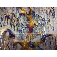 9 Jahre | Weide Geschenk Baum Des Lebens Weidenbaum Wanddekoration von HumdingerDesigns0com