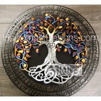 Individuell - Infinity Baum Mit Gedicht Jubiläumsgeschenk Hochzeitsgeschenk Persönlich Edelstahl Metallwandkunst Humdinger Designs von HumdingerDesigns0com