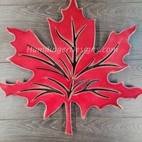 Maple Leaf - Metallwandkunst Aluminium Outdoor Indoor Made in Canada Humdinger Designs Maple Leaf - Metallwandkunst Aluminium Outdoor Indoor Made in Canada Humdinger Designs von HumdingerDesigns0com
