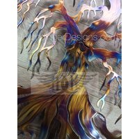 Weirwood Weide Baum Metall Kunst Des Lebens Wanddekor von HumdingerDesigns0com