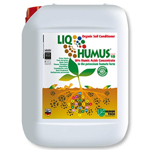 HuminTech LIQHUMUS 5 l Liquid 18 Huminsäuren Fulvosäuren Bodenverbesserer von Humintech
