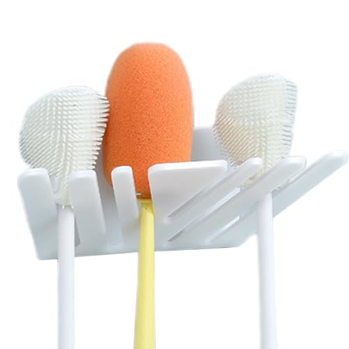 Humkopnl Wandregale für die Küche, Badezimmer-Wand-Organizer, Gewürzaufbewahrung für Bürste, Handtuch, platzsparend, selbstklebender Badezimmer-Organizer von Humkopnl