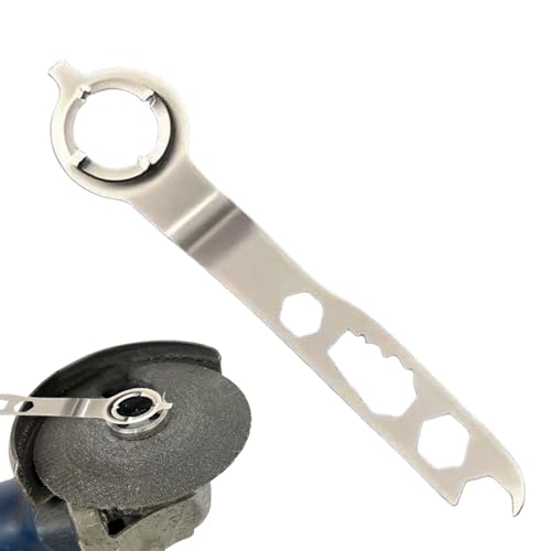 Humkopnl Winkelschleiferschlüssel – ergonomisches Winkelschleifer-Werkzeug, verstellbarer 5-in-1-Vierbackenschlüssel für Reparaturen im Innen- und Außenbereich Humkopnl Winkelschleiferschlüssel – ergonomisches Winkelschleifer-Werkzeug, verstellbarer 5-in-1-Vierbackenschlüssel für Reparaturen im Innen- und Außenbereich von Humkopnl