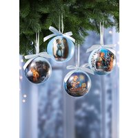 Weihnachtsbaumkugeln im 4er-Set Weihnachtsbaumkugeln im 4er-Set von Hummel