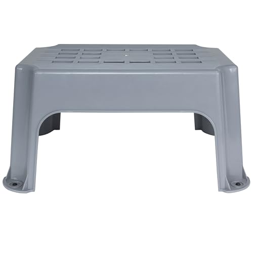 Caravan Trittstufe 50x34x23 cm aus Kunststoff bis zu 150kg belastbar mit Anti-Rutsch-Trittfläche Einstiegshilfe Einzeltritt Faltbar Wohnwagen Wohnmobil Fußbank Tritt von Hummelladen