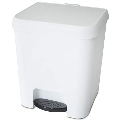 Hummelladen Mülleimer Treteimer 7 Liter eckig 21x23x26cm Weiss Kunststoff Küche Büro Bad Pedaleimer Kosmetikeimer Papierkorb Eimer Abfalleimer Abfallbehälter Mülltonne Müll Mistkübel Hummelladen Mülleimer Treteimer 7 Liter eckig 21x23x26cm Weiss Kunststoff Küche Büro Bad Pedaleimer Kosmetikeimer Papierkorb Eimer Abfalleimer Abfallbehälter Mülltonne Müll Mistkübel von Hummelladen