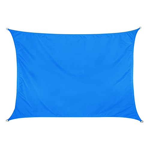 Sonnensegel 2x3 rechteckig - blau - Sonnenschutz wasserabweisend - UV-Schutz Garten Terasse Camping Sonnensegel 2x3 rechteckig - blau - Sonnenschutz wasserabweisend - UV-Schutz Garten Terasse Camping von Hummelladen