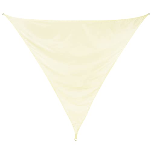 Sonnensegel 3 m dreieckig - Creme - Sonnenschutz wasserabweisend - UV-Schutz Garten Terasse Camping Sonnensegel 3 m dreieckig - Creme - Sonnenschutz wasserabweisend - UV-Schutz Garten Terasse Camping von Hummelladen