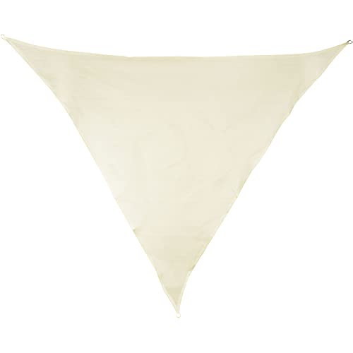 Sonnensegel 5 m dreieckig - Creme - Sonnenschutz ohne Hitzestau - atmungsaktiv - UV-Schutz Garten Terasse Camping Sonnensegel 5 m dreieckig - Creme - Sonnenschutz ohne Hitzestau - atmungsaktiv - UV-Schutz Garten Terasse Camping von Hummelladen