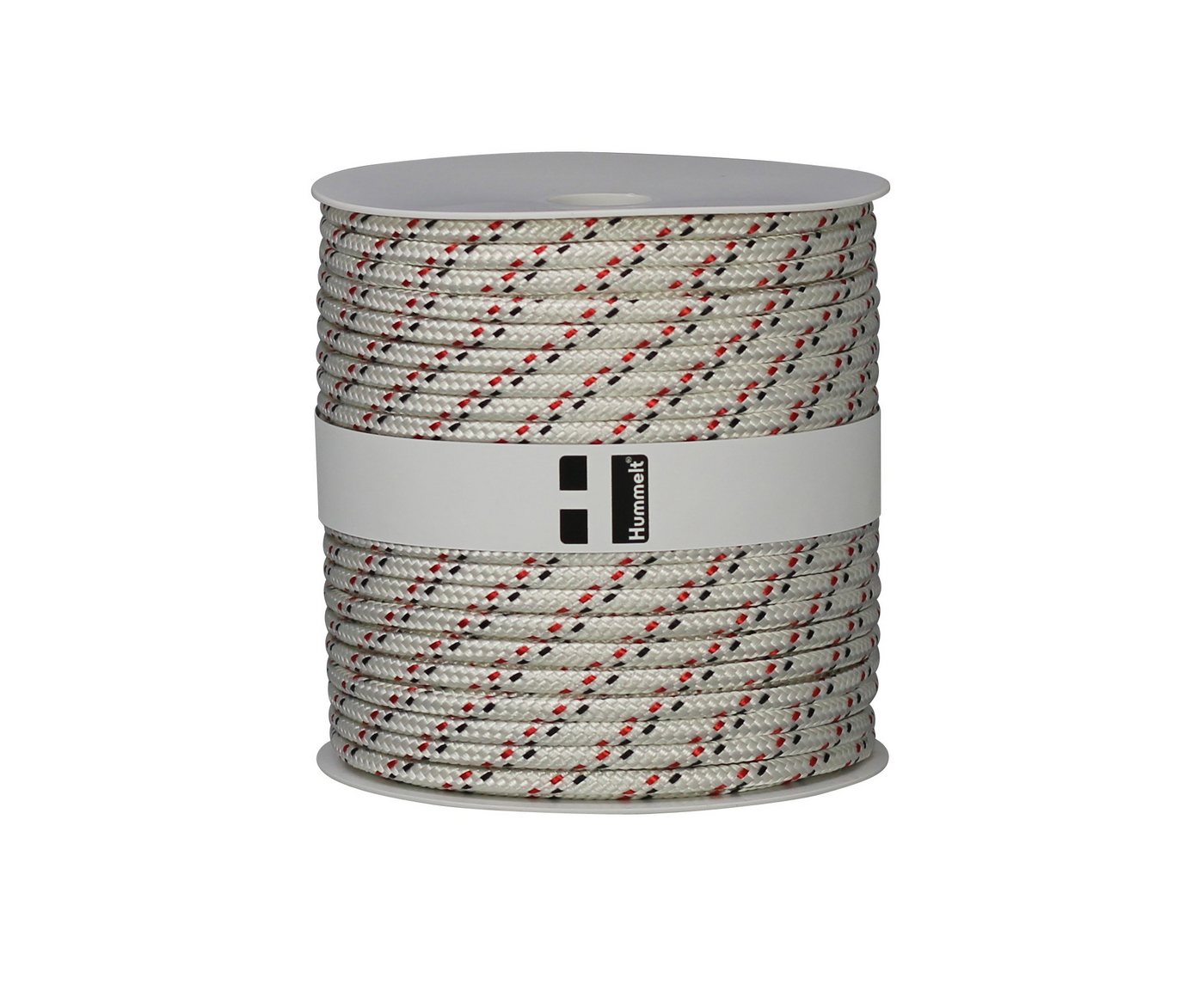 Hummelt® Schot Seil (Polyesterseil 6mm weiß mit Kennung), versch. Längen (25m - 100m) und versch. Farben von Hummelt®