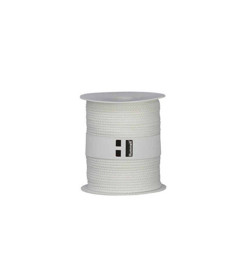Hummelt® Universal- Polyesterseil Seil (3mm weiß), versch. Längen 100m, 200m, 500m, 1000m, auf Rolle von Hummelt®