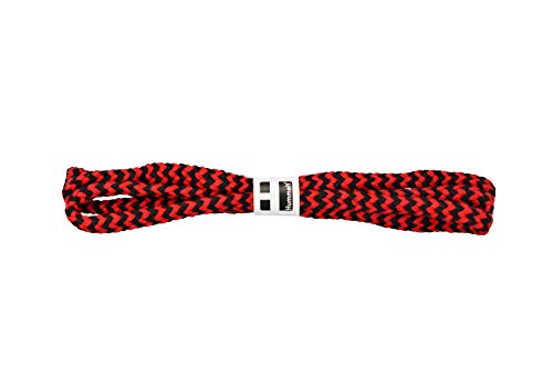 Hummelt® Baumwollseil Baumwollkordel (H) 8mm 7,5m rot - schwarz von Hummelt