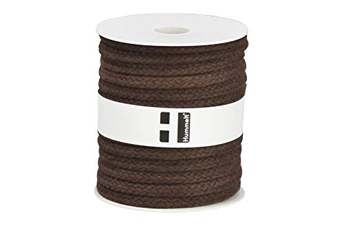 Hummelt® SilverLine-Rope Baumwollseil Baumwollkordel (H) 8mm 20m braun auf Rolle von Hummelt