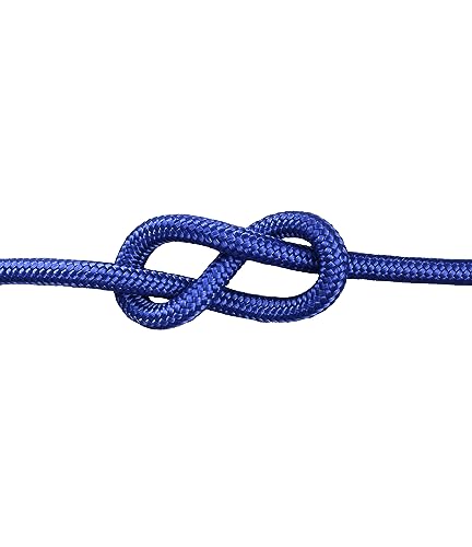 Hummelt Rope Flechtleine Polypropylenseil 10mm 1m blau von Hummelt