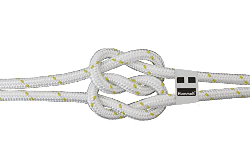 Hummelt Schot Seil Polyesterseil 8mm 25m weiß/gelb Hummelt Schot Seil Polyesterseil 8mm 25m weiß/gelb von Hummelt