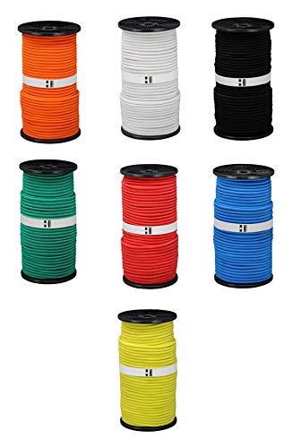 Hummelt SilverLine-Rope Expanderseil Gummiseil 10mm 20m orange von Hummelt
