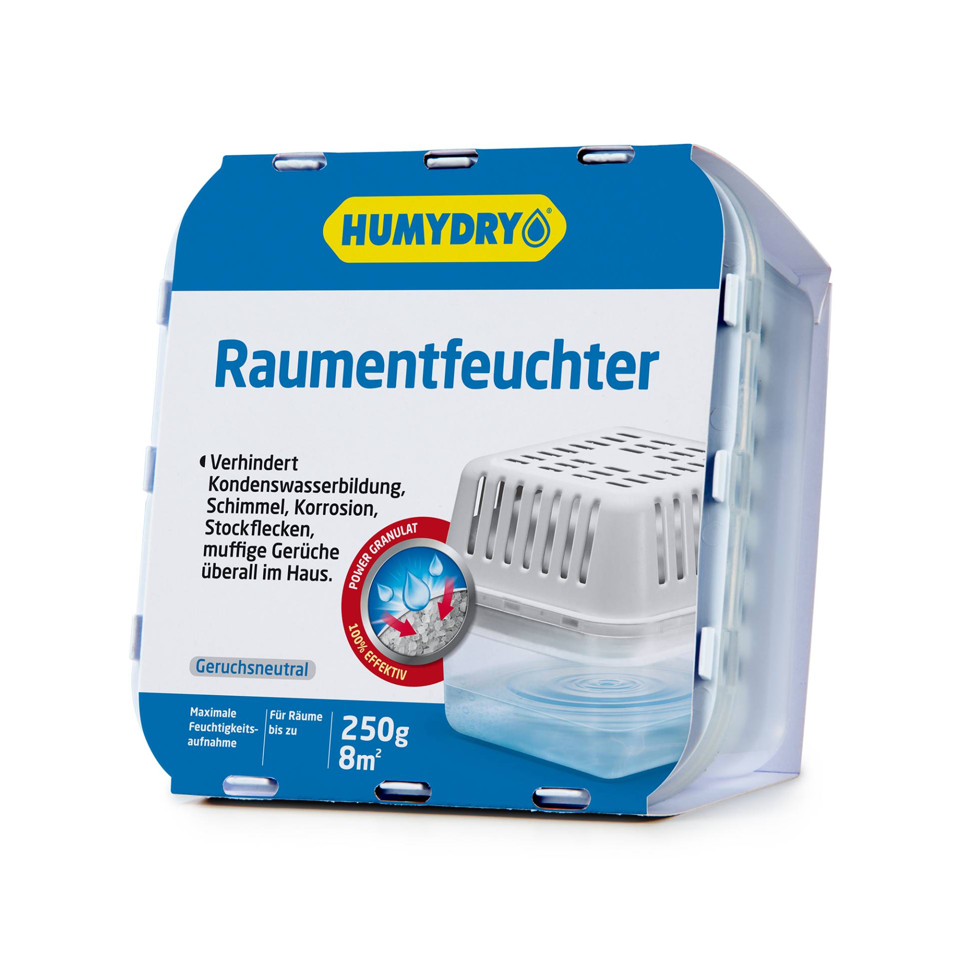 Humydry Raumentfeuchter weiß 250 g für 8 m² Humydry Raumentfeuchter weiß 250 g für 8 m² von Humydry