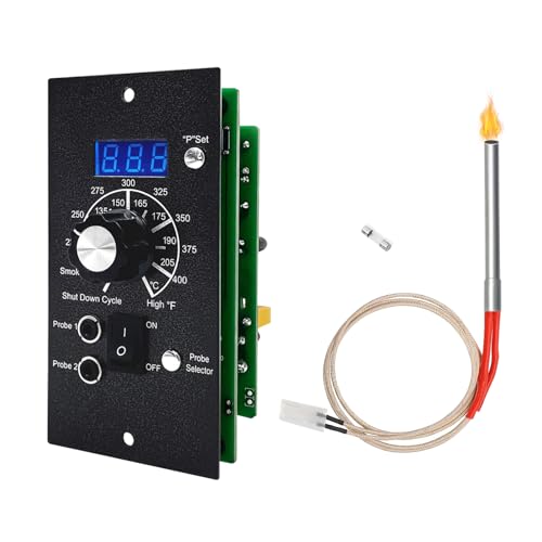 3 PID Digital Pro Controller Ersatz (Artikel#365) für Traeger Pellet Pro Gen 1 Pellet Grill und Smoker mit 1 Hot Rod von HunGrill