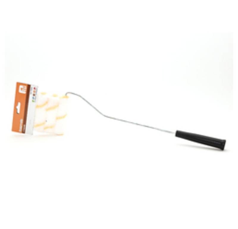 HundB Farbwalze Maler-Rolle, 2 Ersatzrollen, Länge 46,5 cm, Rolle = 10 x 3 cm (Set, 4-St., Maler-Rolle), Farbroller Walze Malerwerkzeug Ersatzwalze Malerrolle Pinselrolle von HundB