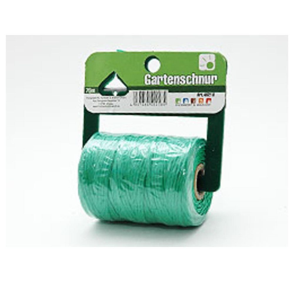 HundB Gartenschnur, 75 m, grün Pflanzschnur (Einzelartikel, 1-tlg., Einzelartikel), Bindfaden Schnur Kordel Seil Leine Faden Strick Twine Rope Cord von HundB