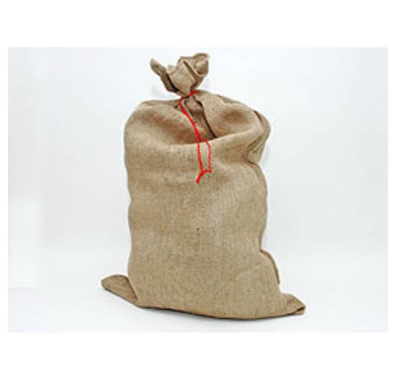 HundB Geschenkbox Jutesack groß 90 x 60 cm, UNI (Stück, 1 St., Jutesack), Jutebeutel Sack Tasche Beutel Verpackung Behälter Tragesack von HundB