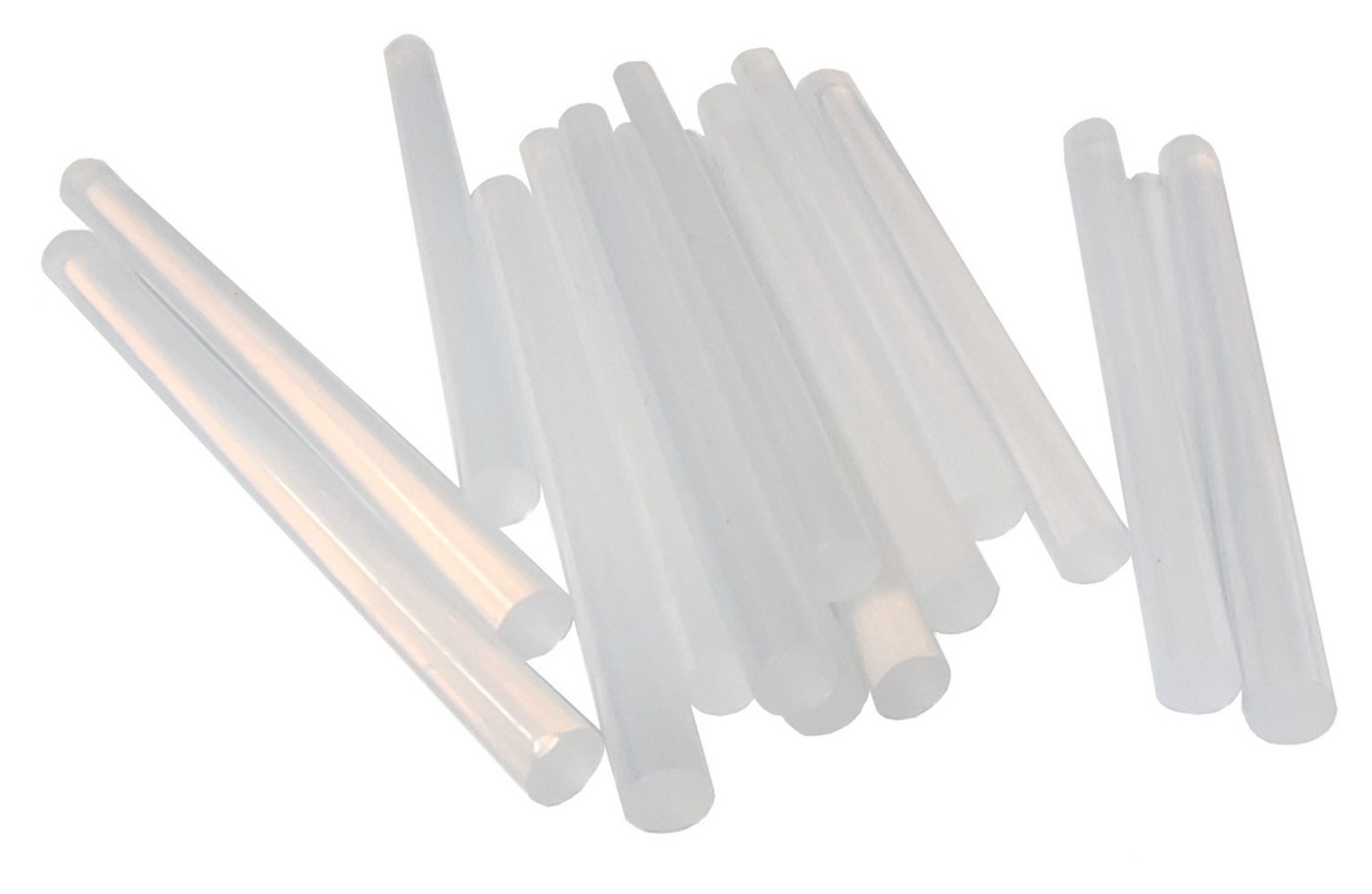 HundB Heißklebestift Klebepatronen für Heissklebepistole, 10 cm x 0,7 cm, 14 Stück, (Stück, 14 St., Klebestix), Klebesticks Heißklebestifte Klebepatronen Hotmelt-Sticks Klebestäbe von HundB