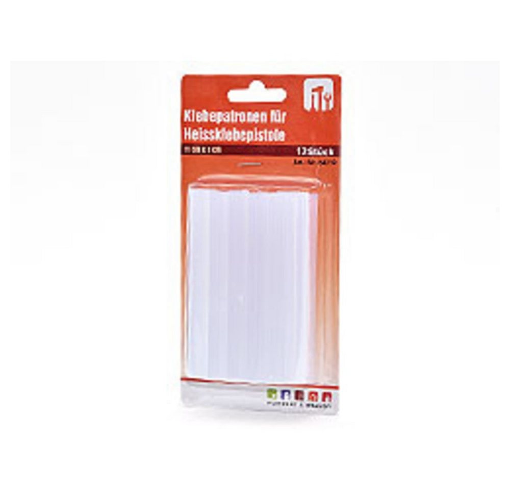HundB Heißklebestift Klebepatronen für Heissklebepistole, 10 cm x 1 cm, 12 Stück, (Nachfüllset, 12 St., 12-teilig), Klebesticks Heißklebestifte Klebepatronen Hotmelt-Sticks Klebestäbe von HundB