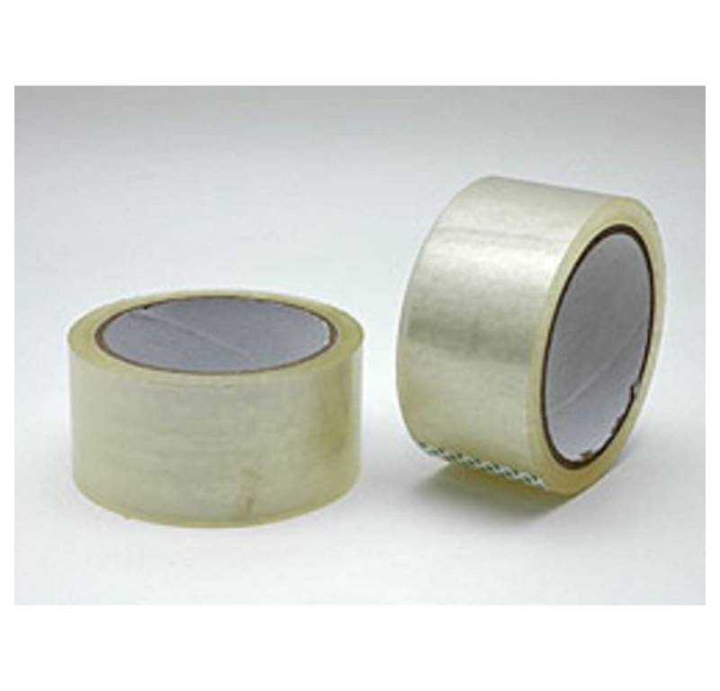 HundB Paket-Klebeband Paketklebeband ca.48 mm breit x 66 lfm, transparent von HundB