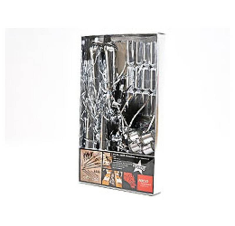 HundB Papierdekoration Showtime 18- teiliges Party und Deko Sortiment, Set Kollektion Kit Sammlung Paket Bündel Sortiment Party Deko von HundB