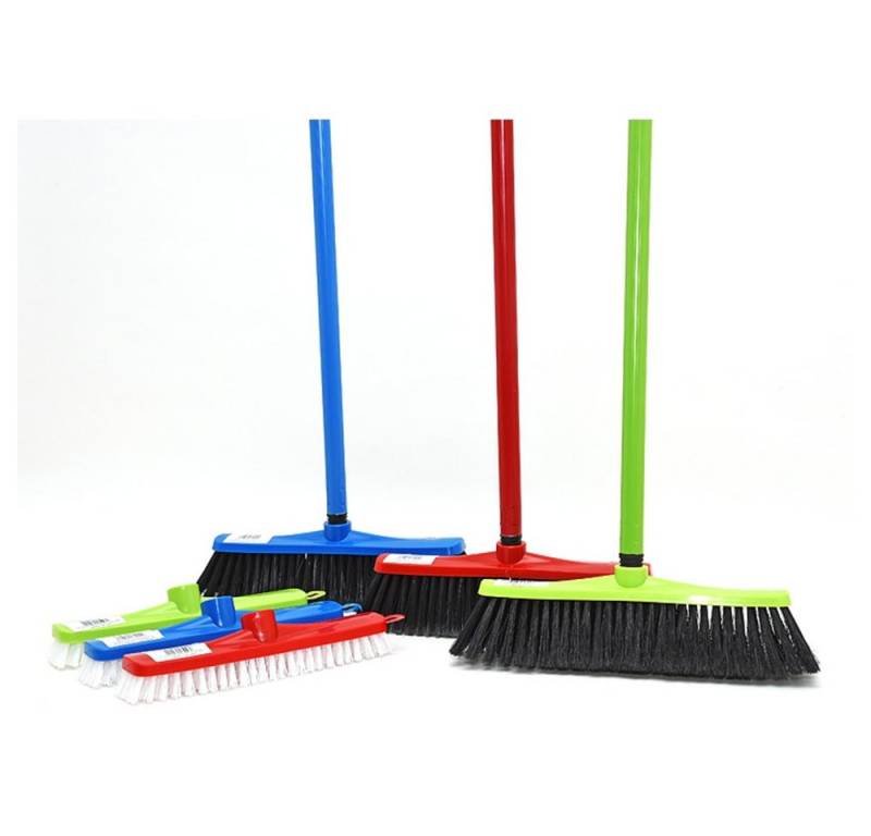 HundB Staubbesen 1 x Stubenbesen u.Schrubber + Stiel, ca.1,20 m, Farbe zufällig (Stück, 1-St., 1 x Stubenbesen mit Schrubber und Stiel), Besen Kehrbesen Reinigungsbesen Bodenwischer Wischmopp Putzgerät HundB Staubbesen 1 x Stubenbesen u.Schrubber + Stiel, ca.1,20 m, Farbe zufällig (Stück, 1-St., 1 x Stubenbesen mit Schrubber und Stiel), Besen Kehrbesen Reinigungsbesen Bodenwischer Wischmopp Putzgerät von HundB