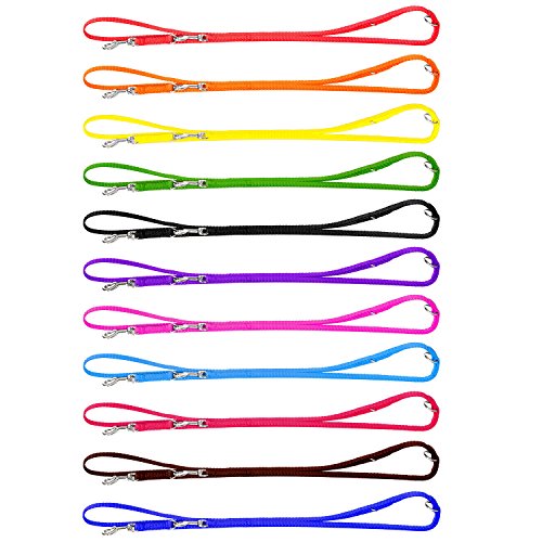 Mini Führleine Hundeleine Nylonleine 3-fach verstellbar 4m Braun Mini Führleine Hundeleine Nylonleine 3-fach verstellbar 4m Braun von Hunde Design