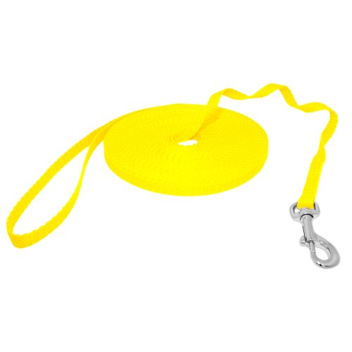Hunde Design Mini Schleppleine Gelb 5m von Hunde Design