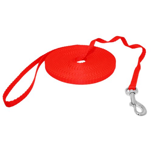 Mini Schleppleine Rot 15m von Hunde Design