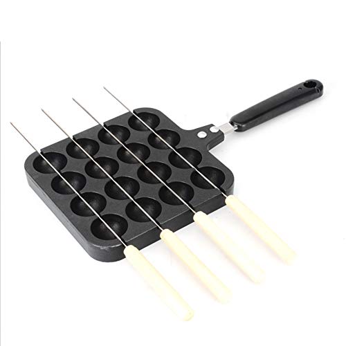 Hundnsney 16 LöCher Takoyaki Maker Pfanne Octopus Platte Haus Kochen Back Formen Form Tablett Backen KüChen GeräTe von Hundnsney