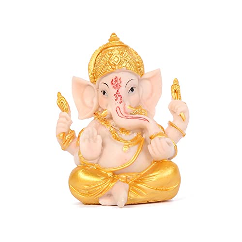 Hundnsney Haidianzi Gold Lord Ganesha Buddha Statue Gott Skulpturen Figuren von Hundnsney