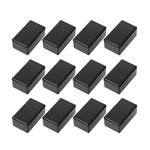 12 Stück Abzweigdose Gehäuse Schwarz kunststoffgehäuse Electronic Project Box Gehäuse Elektrischer Anschlusskasten Kunststoff Gehäuse Elektronik Elektronik-Projektgehäuse für Externe Stromversorgung 12 Stück Abzweigdose Gehäuse Schwarz kunststoffgehäuse Electronic Project Box Gehäuse Elektrischer Anschlusskasten Kunststoff Gehäuse Elektronik Elektronik-Projektgehäuse für Externe Stromversorgung von Hundredweat