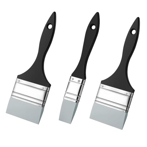 3 Stück Silikon Malen Pinsel, Solide Pinsel Breit und Schmal Silikonpinsel Solide Kunst Malen Silikon Pinselsets Silikon Farben Former Pinsel für Acrylfarben zu Verschieben und zu Entfernen(1Zoll/2Zol 3 Stück Silikon Malen Pinsel, Solide Pinsel Breit und Schmal Silikonpinsel Solide Kunst Malen Silikon Pinselsets Silikon Farben Former Pinsel für Acrylfarben zu Verschieben und zu Entfernen(1Zoll/2Zol von Hundredweat