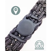 Gps-Tracker-Hundehalsband | Versteckte Apple Airtag Halterung Optional Mit Diebstahlschutz [Schwarz] von HundumSicher