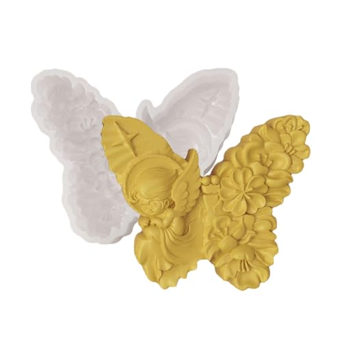 HunicandIU -Schmetterling-Epoxidharz-Formen, Schmetterling-Silikonform für Harz | Relief Schmetterlingsform Auto Freshie Silikonform | Relief-Schmetterlingsform-Silikonform für Fondant, Schokolade, von HunicandIU