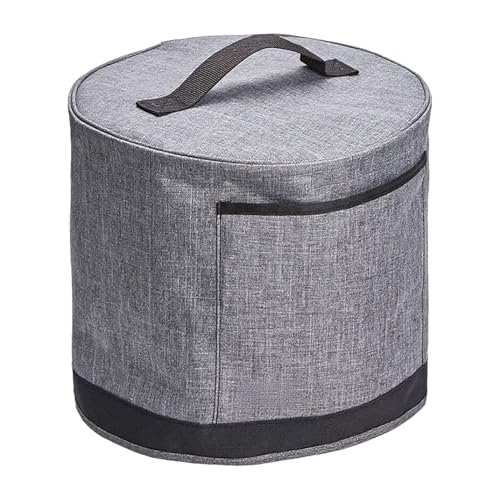 HunicandIU Fritteusen Abdeckhaube | Haushaltsgeräte Abdeckhaube mit Tragegriff,Verdickte Schutzhülle Mit Tragegriff Und Tasche Für Küchengerät Reiskocher von HunicandIU